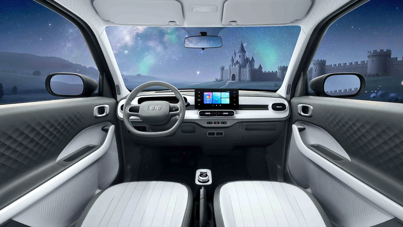 Central touchscreen